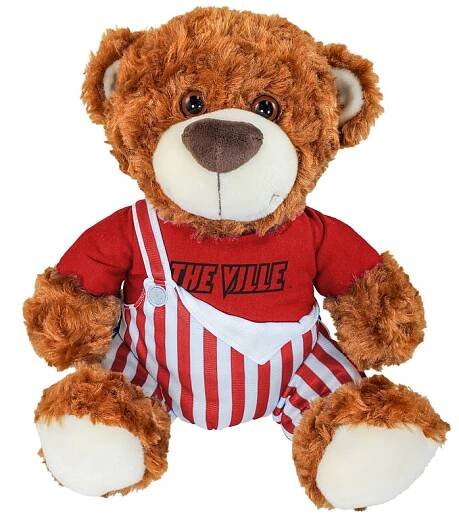 BEAR, BELLA, W/BIB, BROWN, UL