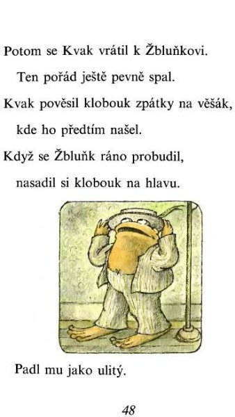 Kvak a Zblunk se boji radi - Lobel Arnold - 1979 