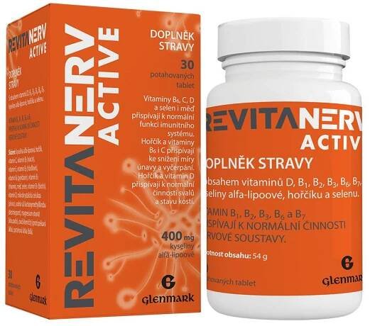 DÁREK Glenmark Revitanerv Active 30 tablet ()