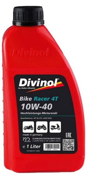 DIVINOL 020 Olej do motoru RACER 4T 10W-40 1L