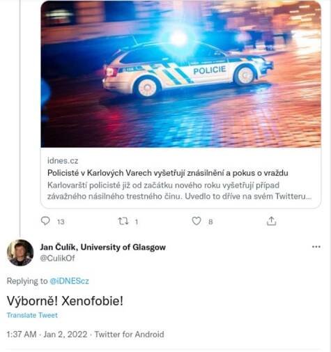 Znásilnění na Karlovarsku a zasévání xenofobie. Komentář Štěpána Chába | Krajské listy.cz 