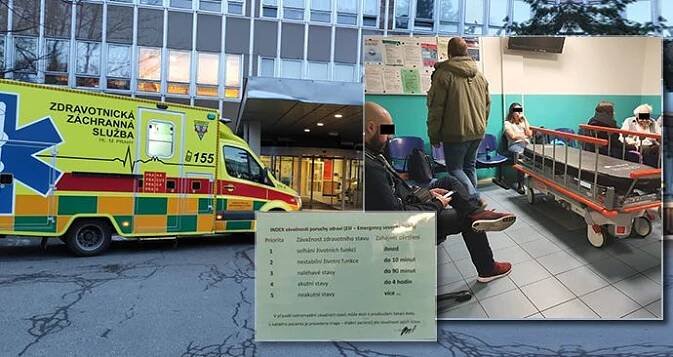 VIDEO: Akutní stav? Až čtyři hodiny čekání. Pohotovost ve vinohradské nemocnici zaskočila pacienty