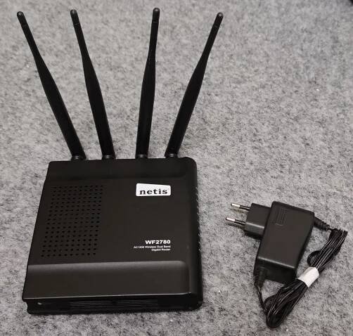 Wifi router Netis WF2780 AC1200 Dual Band Gigabit Router #B84 - Komponenty pro PC