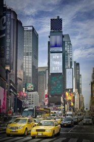 NEW YORK CITY Times Square | Plakáty, Obrazy a Fototapety na zeď | Posters.cz
