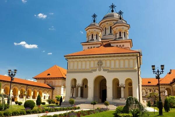 Rumunsko - korunovační katedrála Alba Iulia