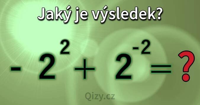Jaký je výsledek?