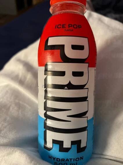 Ice pop sucette glacée Hydration drink Prime