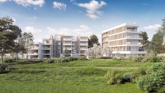 OAKS Prague - Bytový dům s relaxačním centrem, rezidenční dům R7 a R12 | M3W