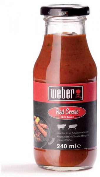 Grilovací omáčka Weber Červená ostře kořeněná - Red Creole