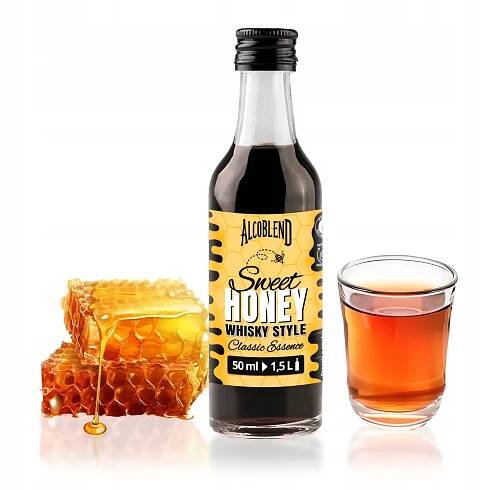 ALCOBLEND koncentrát esence na alkohol SWEET HONEY WHISKY 50 ML