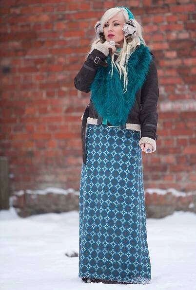 Dlouhé teplé sukně (44 fotografií): maxi, na podlaze, na zimu, na podzim, styly, s tím, co nosit