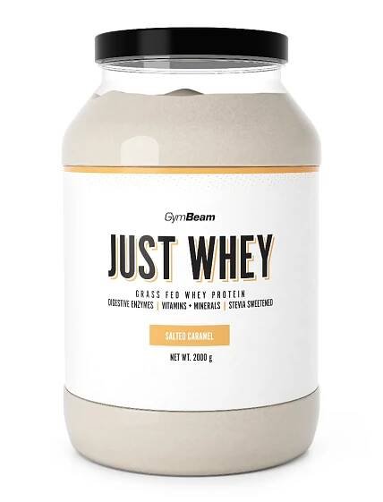 GymBeam Protein Just Whey 1000 g slaný karamel
