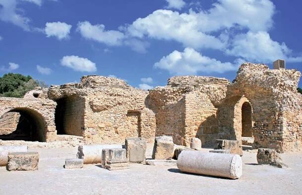 ruins of Carthage, Tunisia