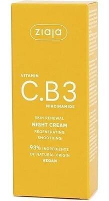 Ziaja Vitamin C.B3 Niacinamide Night Cream-Mask 50 ml