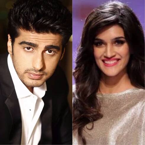 Arjun Kapoor and Kriti Sanon