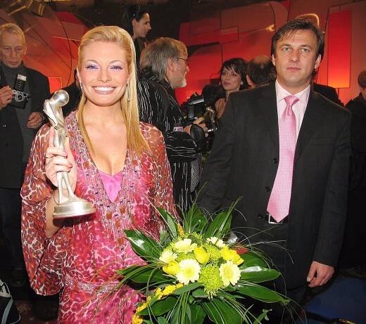 Lucie Borhyová se pravidelně umisťovala na předních příčkách v divácké oblíbenosti.