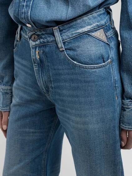 REPLAY ATELIER WIDE-FIT JEANS