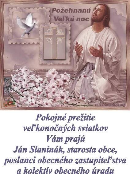 Veľkonočný pozdrav - Oficiálna stránka obce Zákopčie