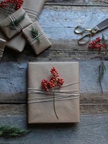 Jak originálně zabalit vánoční dárky? Inspirováno přírodou | Ženy s.r.o.
