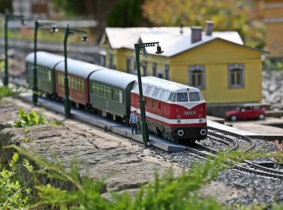 Světy modelové želenice v Rathen