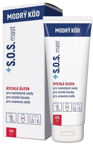 Modrý kód S.O.S. mast 125ml - srovnání cen | Leano.cz