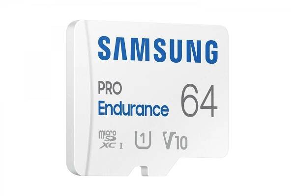 PAMĚŤOVÁ KARTA SAMSUNG 64GB PRO Endurance micro SD