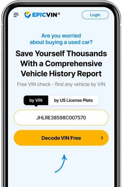 Click "Decode VIN Free"