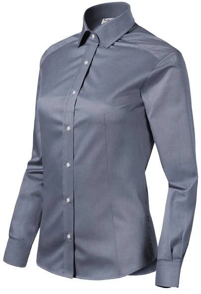 MALFINI® Košile dámská Journey Easy care 265 - storm gray melange z kolekce MALFINI PREMIUM