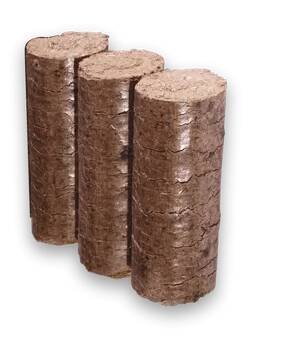 Tuhé palivo OK Paliva Dřevěné brikety Hard válec 960 kg