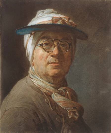 Chardin, Jean-Siméon: Autoportrét