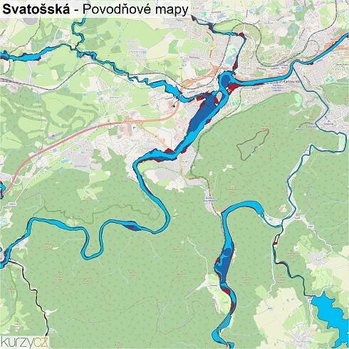 Svatošská - mapy | Kurzy.cz