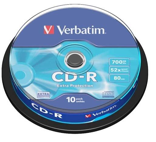 CD-R Verbatim spindl 10ks
