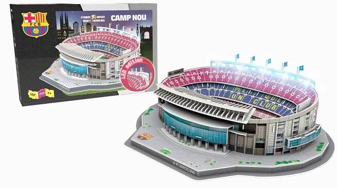Nanostad LED: SPAIN - Camp Nou (FC Barcelona) | Alemat.cz