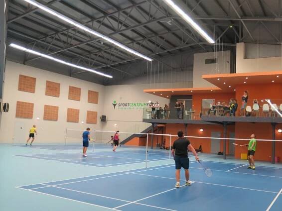 Sportcentrum Forea - Úvodní turnaj dvojic - badmintonová liga - Lanškroun
