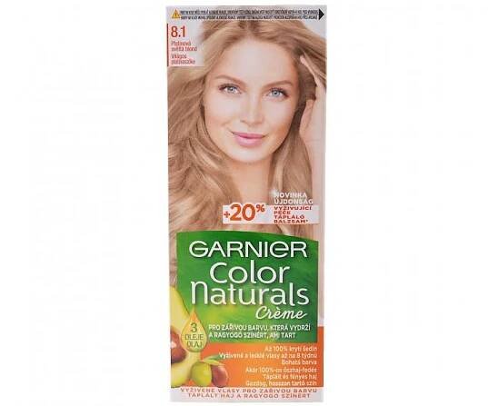 Permanentní barva Garnier Color Naturals 8.1 světlá blond popelavá