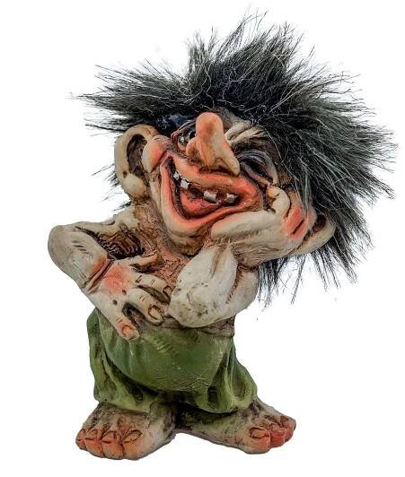Troll giggling (Troll # 212) - Trollmall.com