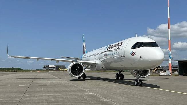 Eurowings má první A321neo, bude létat na Mallorcu