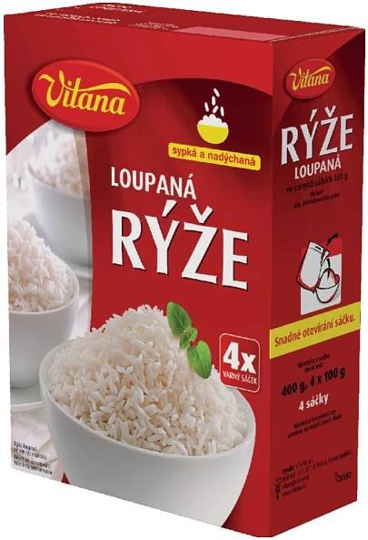 Rýže loupaná dlouhozrnná Vitana v akci levně | Kupi.cz