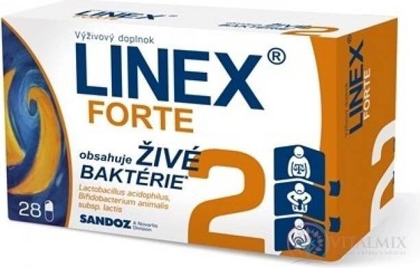 LINEX forte 1×28 cps, výživový doplnok