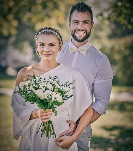 Plyšák z Big Brothera Karel Frýd: Utajené fotky ze svatby!