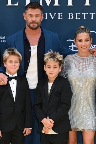 Chris Hemsworth brachte seine Söhne Sasha und Tristan mit zu einer Serienpremiere.