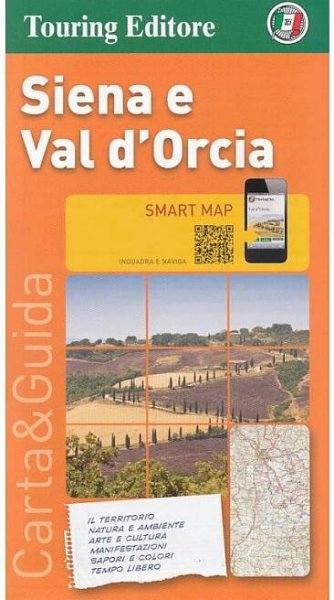mapa Siena, Val d'Orcia (Toskánsko) 1:175 t. voděodolná