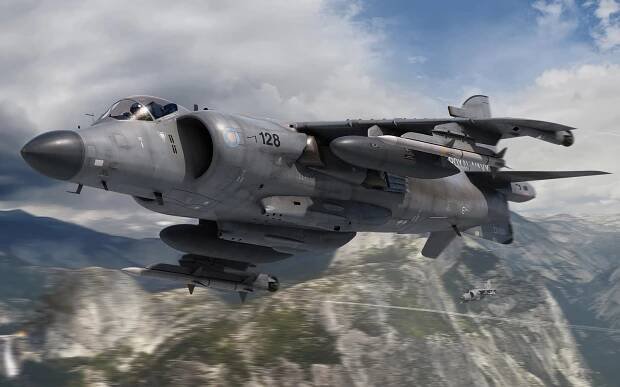 SEA HARRIER FA. 2, 1/72 AIRFIX – Modelářovo.cz