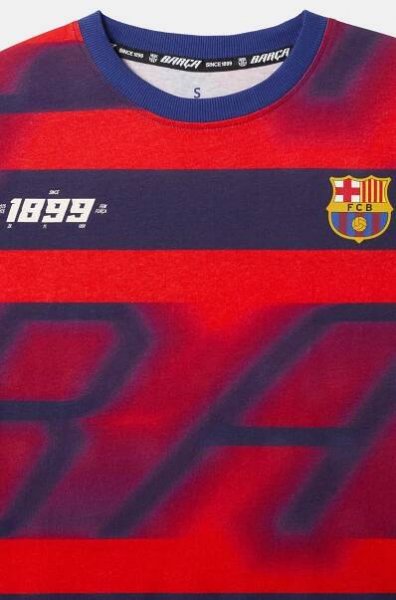 Short sleeve t-shirt with Barça print