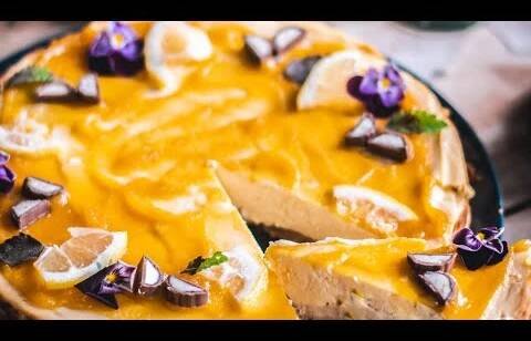 Citrónový cheesecake Lemon Curd #cheesecake #recept #lemon