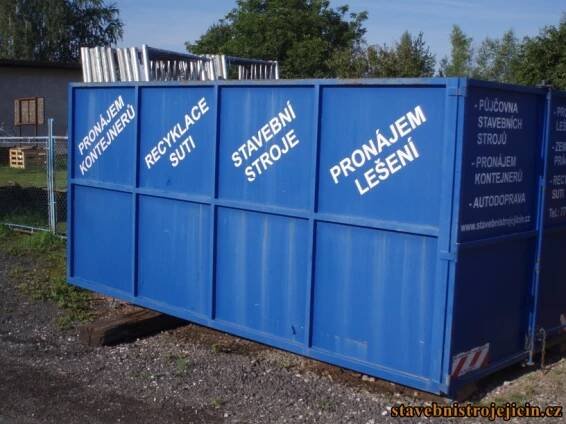 Kontejnery - Stavební stroje Jičín