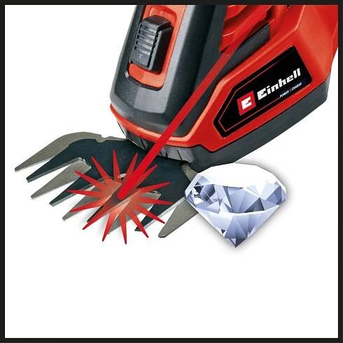 Einhell Aku nůžky na trávu a keře GE-CG 18/100 Li T (1x 2,5Ah)