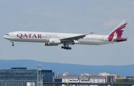 Longest Flights You Can Take: Qatar Airways Boeing 777 (source: wiki)