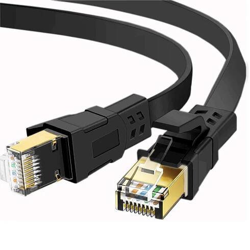 FLAT CAT8 stíněný 2000MHz 40Gbps Ethernet LAN ultra vysokorychlostní kabel RJ45 sada - Obrázek 14 z 18