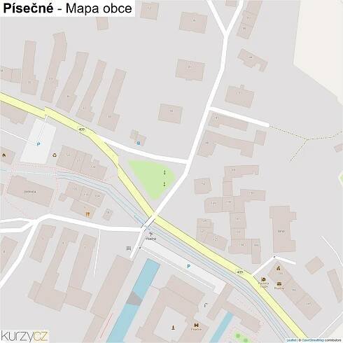 Písečné - mapy | Kurzy.cz